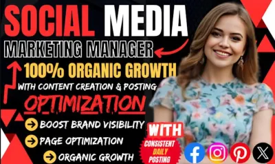 I will your instagram marketing social media marketing manager and content creator